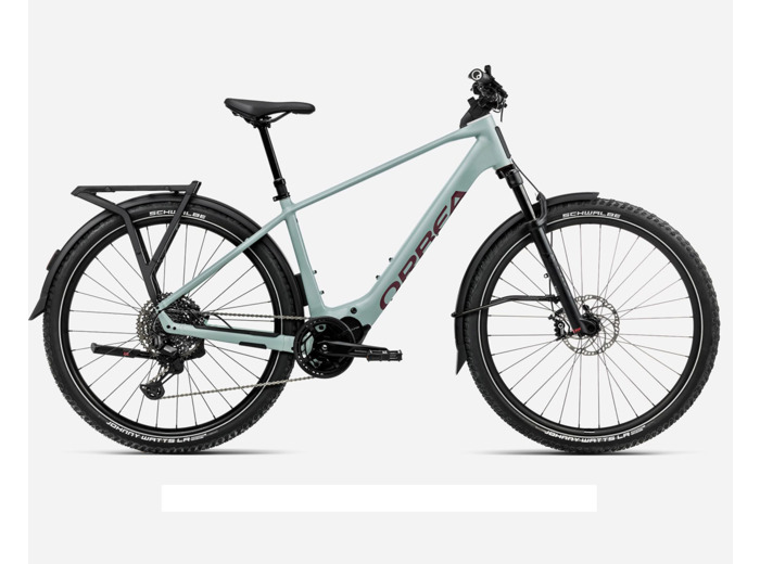 VTC électrique KEMEN ADV 10 Bleu Pierre/Bordeaux