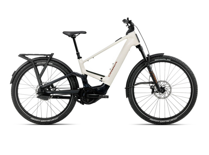 VTC électrique MUGA 10 Blanc Ivoire/Noir