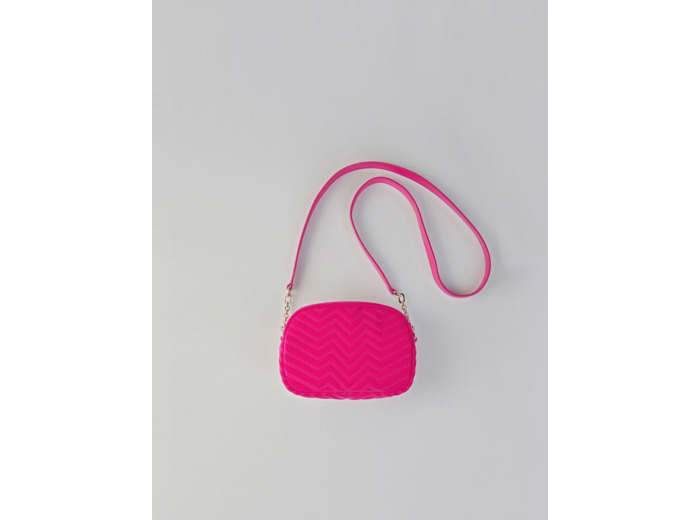 Camera-bag en velours matelassé