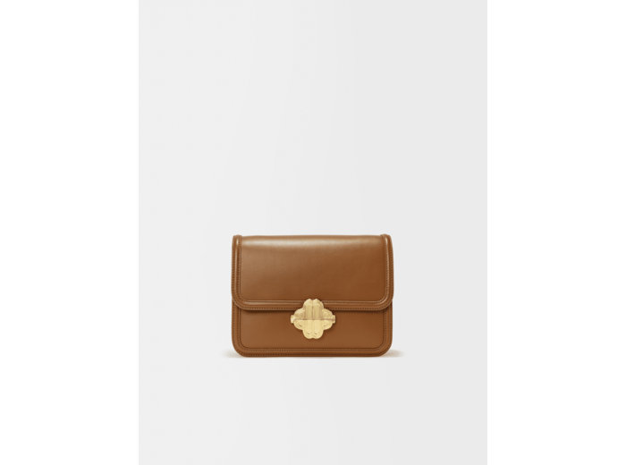 Sac en cuir fermoir clover