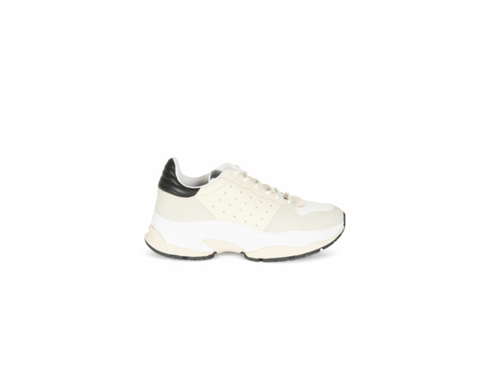 Baskets en cuir