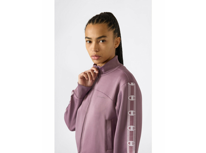 Sweat zip Femme Violet