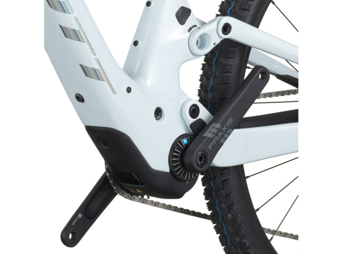 VTT tout suspendu électrique LUMEN 910 Blanc Cumulus