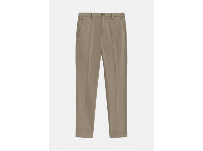 Pantalon En Coton Stretch