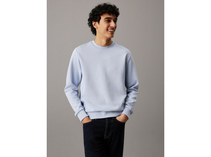 SWEAT-SHIRT REPREVE À COUPE CLASSIQUE AVEC MICRO LOGO