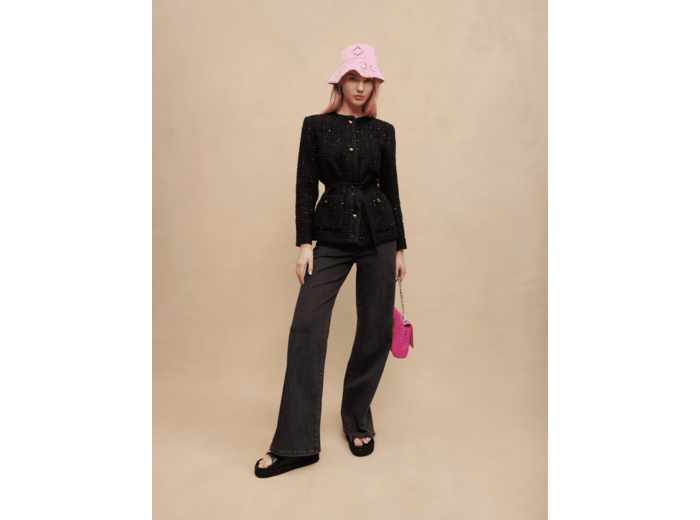Veste de tailleur métalisée