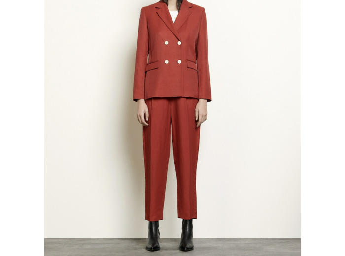 Blazer à boutonnage croisé