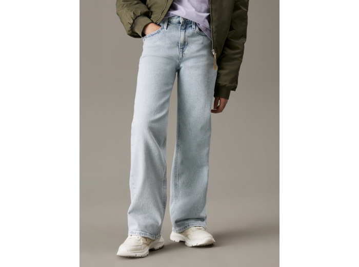 JEANS À JAMBES LARGES