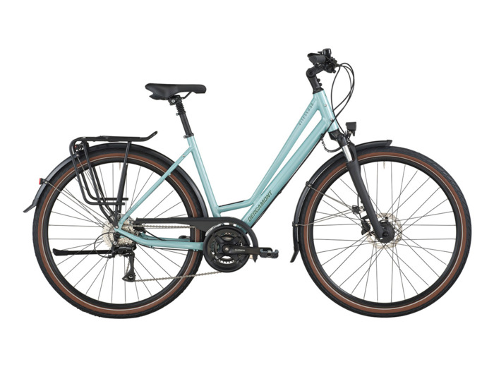 Vélo urbain/trekking VITESS 50 AMSTERDAM Bleu Sirène