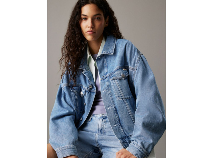 VESTE EN DENIM BOXY