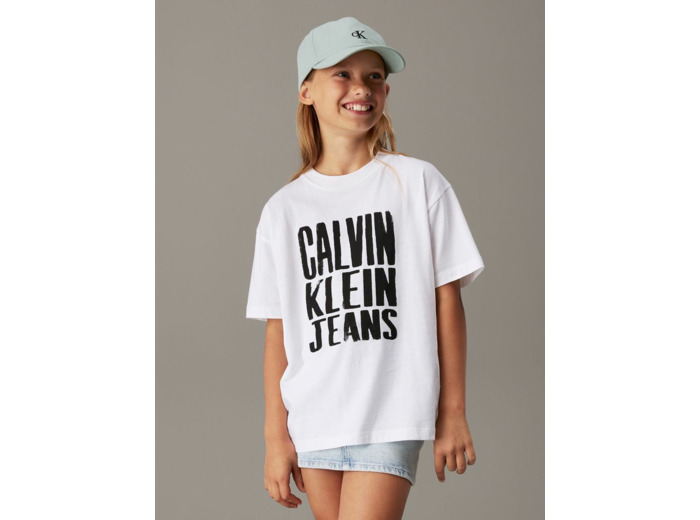 T-SHIRT AVEC LOGO CKJ EN GRAS