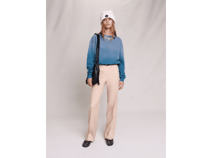 Sweatshirt bicolore