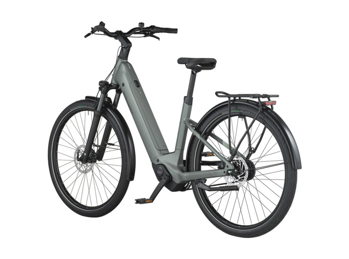 Vélo urbain/trekking électrique E-HORIZON TOUR 30 BELT WAVE Gris