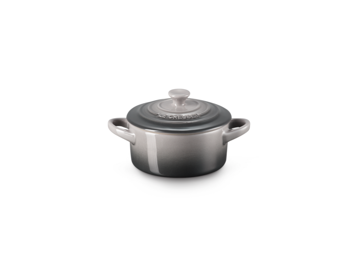Mini cocotte 10cm en céramique flint