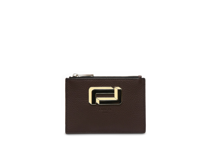Mia de Lancel - Porte Cartes Femme - Chocolat
