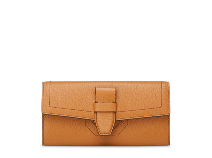 Neo Charlie de Lancel - Portefeuille Long - Camel