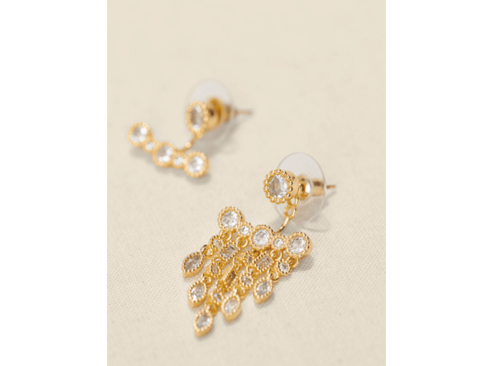 Boucles d'oreilles asymétriques