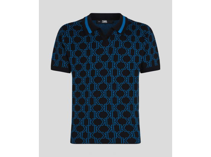 COLORFUL MONOGRAM POLO
