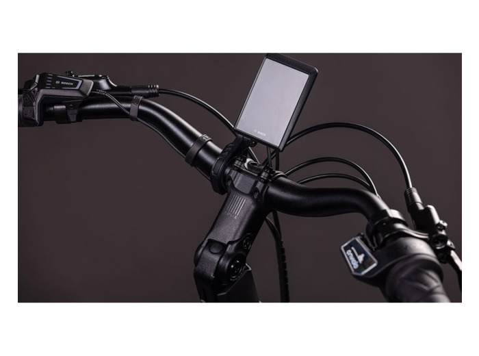 Vélo urbain électrique SUPREME HYBRID DELUXE SLX 600 Gris/Noir