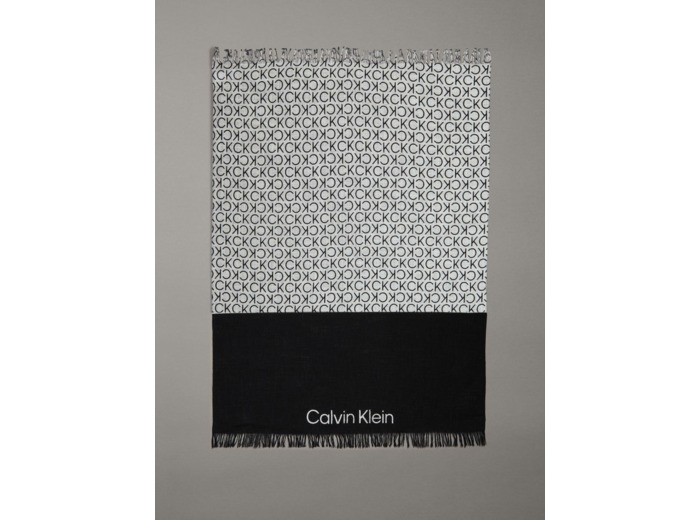 ÉCHARPE EN COTON MONOGRAMME