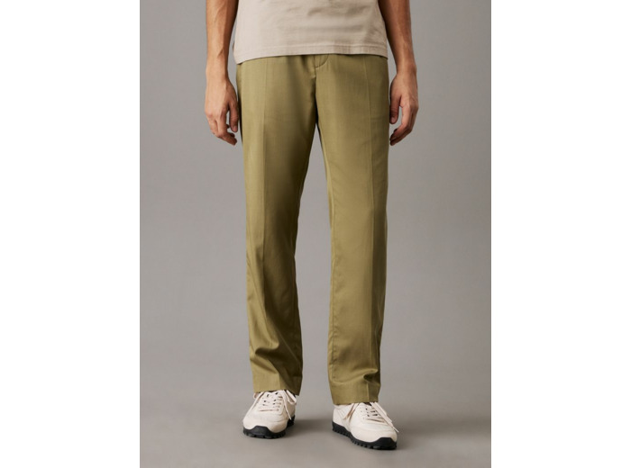 PANTALON JOGGING EN MELANGE DE COTON