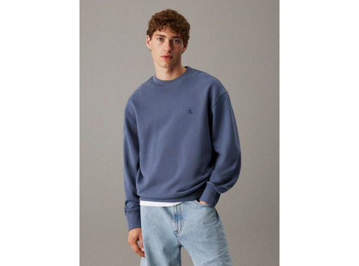 SWEAT-SHIRT À COL ROND EN TERRY D'ÉTÉ