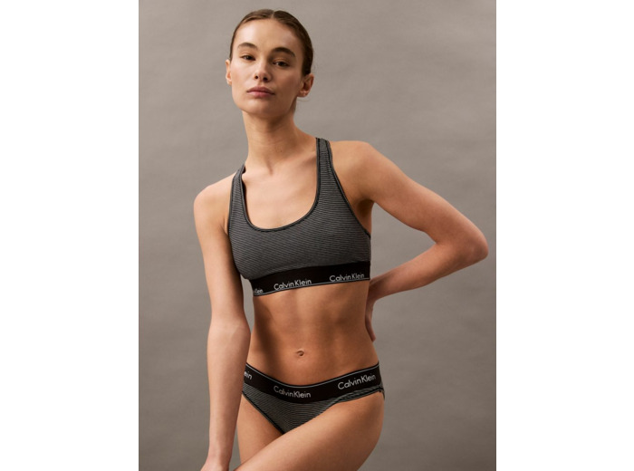 BRASSIÈRE SANS DOUBLURE EN COTON MODERNE