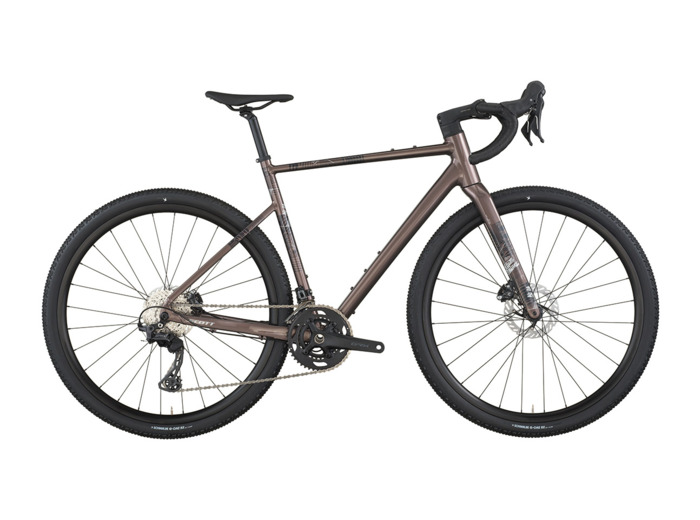 Vélo de gravel SPEEDSTER GRAVEL TEAM Gris Prune
