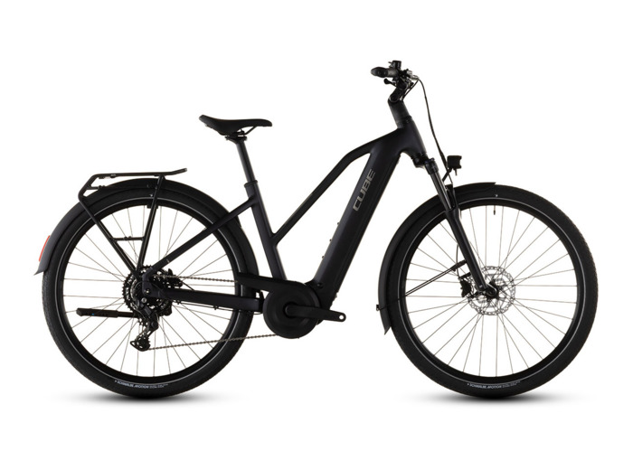 Vélo trekking électrique TOURING HYBRID ONE 600 Charbon/Chrome