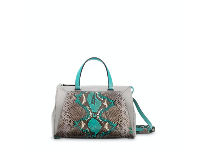 Cabas S - Cabas S - Cuir et Python peint