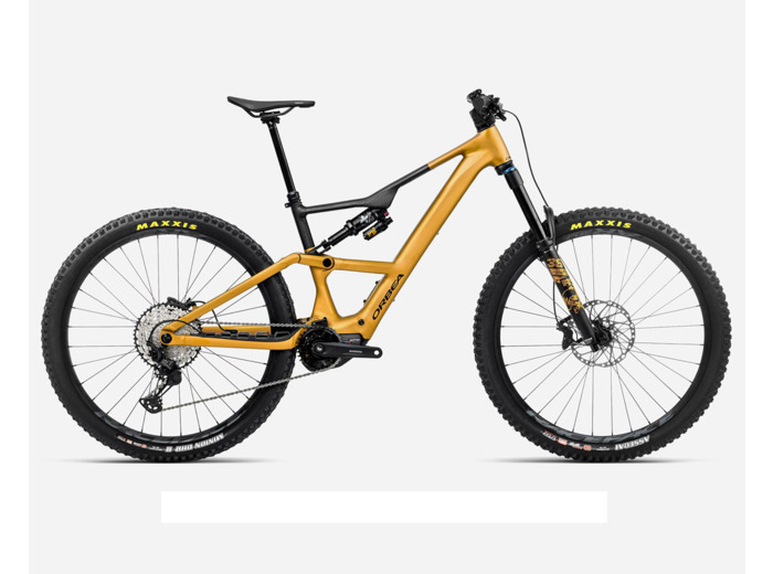 VTT tout suspendu électrique RISE LT H10 Jaune Bourdon/Noir