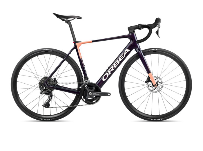 Vélo de route électrique GAIN M40 Violet/Orange