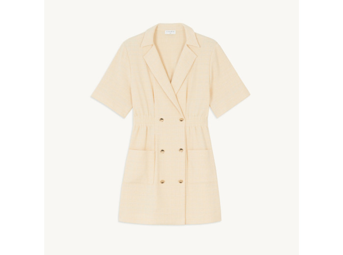 Robe à col tailleur