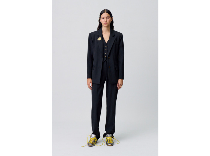 Veste droite tailleur