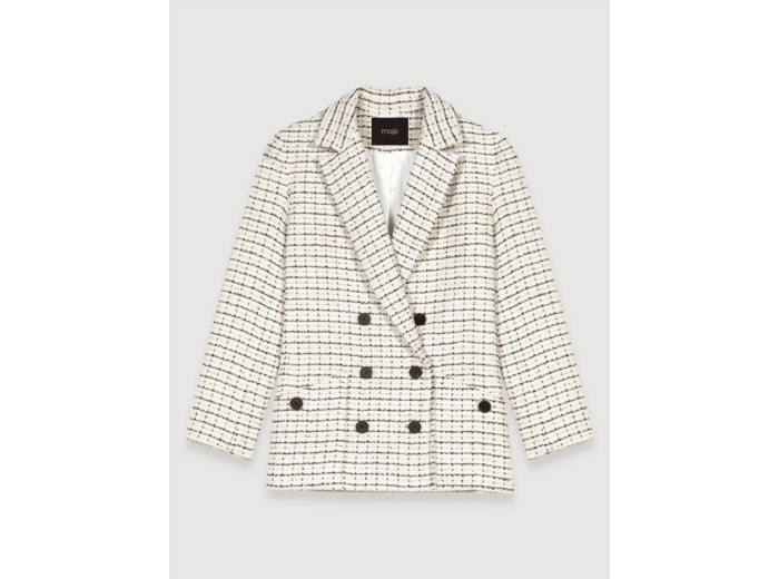 Veste de tailleur en tweed