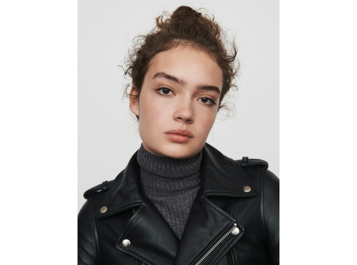 Blouson en cuir