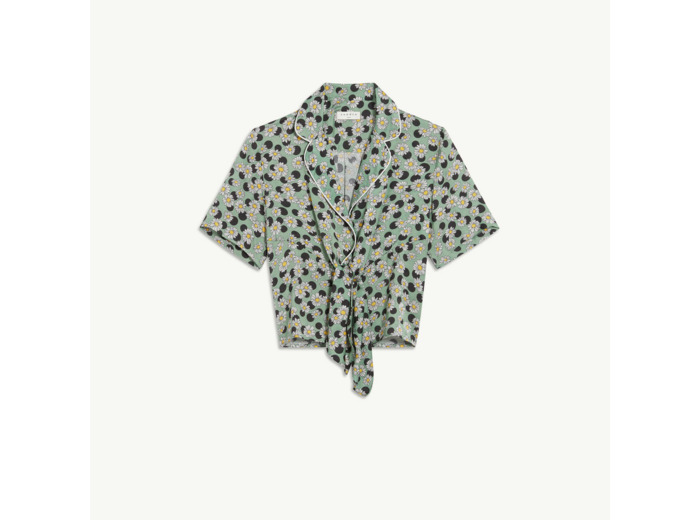 Chemise pyjama imprimée