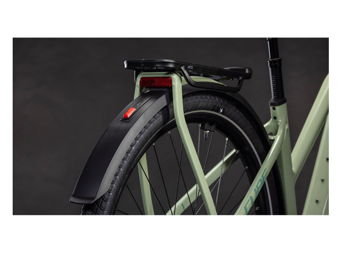 Vélo trekking électrique KATHMANDU HYBRID ONE 800 Vert Pois/Vert