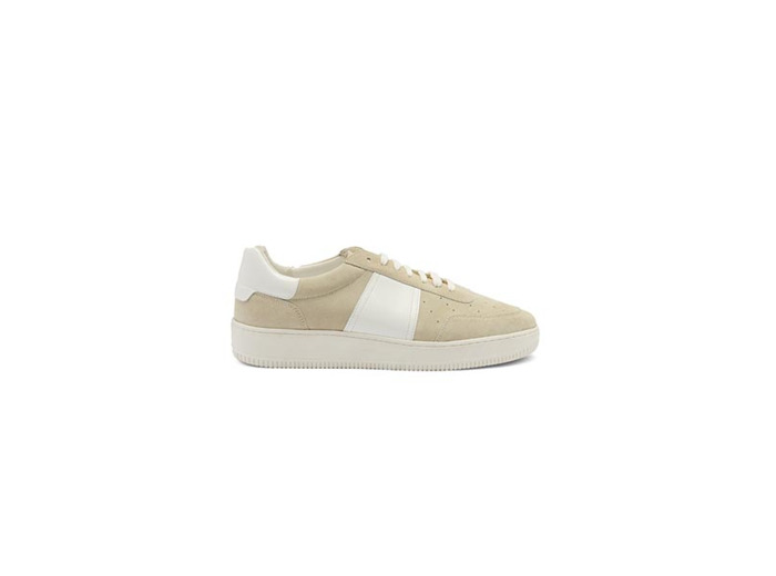Baskets en cuir