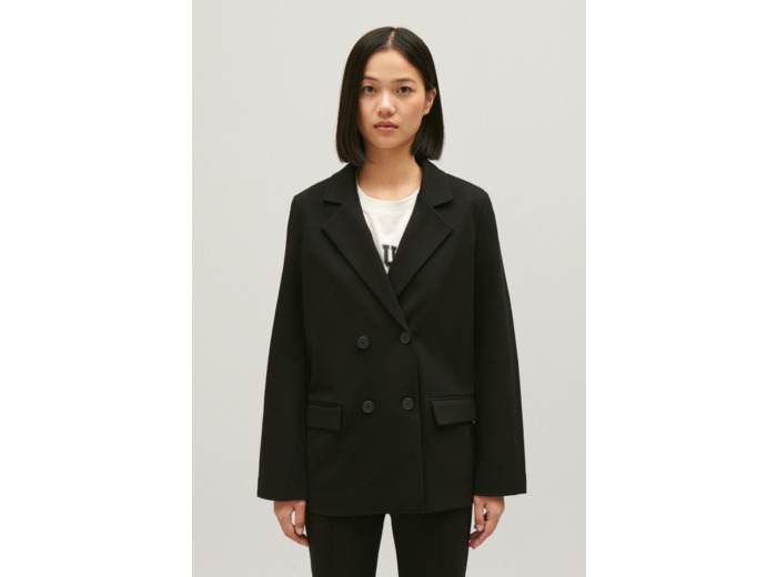 Veste tailleur oversize noir