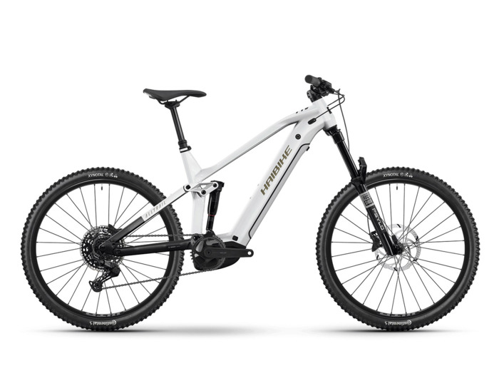 VTT tout suspendu électrique ALLTRAIL 8 27.5 Blanc/Bleu