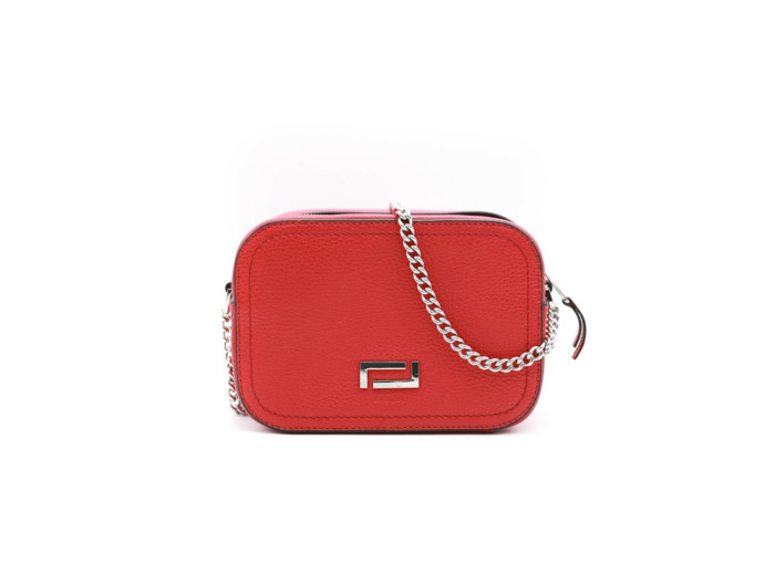 Bastille - Sac Camera M - Rouge Lancel