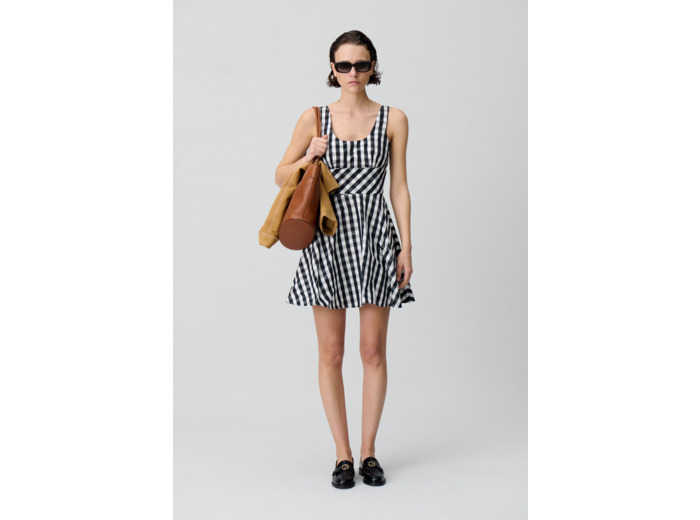 Robe courte patineuse