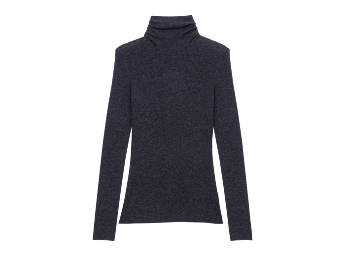 Pull en laine et soie