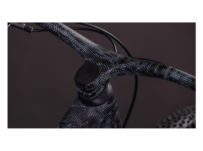 VTT tout suspendu électrique AMS HYBRID ONE44 C:68X SLT 400X Noir/Blanc