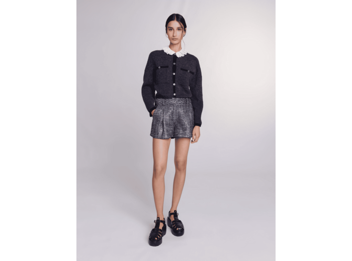 Short en tweed