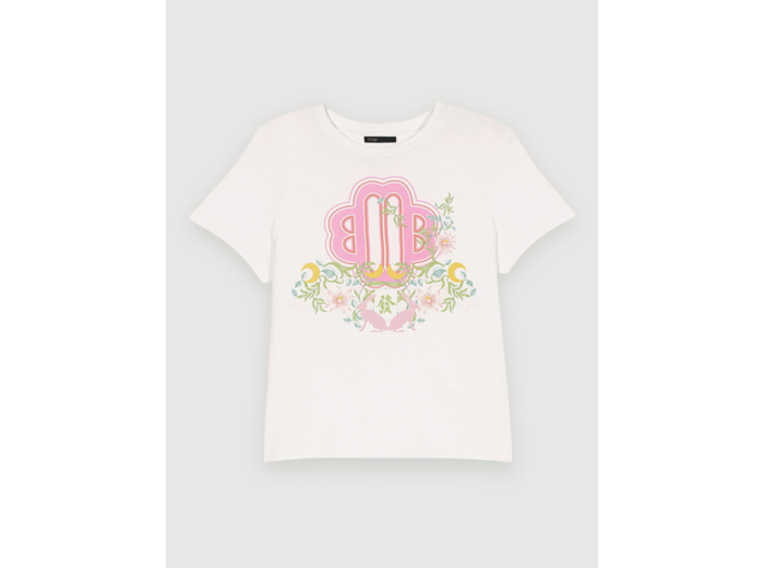 T-shirt à imprimé Clover