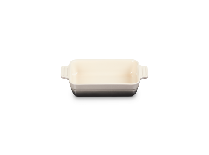 Plat rectangulaire classique 18cm en céramique flint