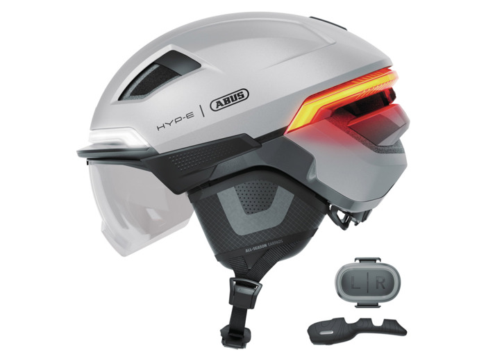 Casque loisir/urbain Unisexe HYP-E BL.ACE Argent Brillant