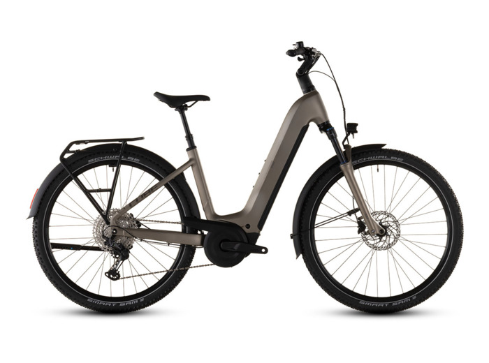 VTC électrique NURIDE HYBRID PRO 800 Beige/Chrome